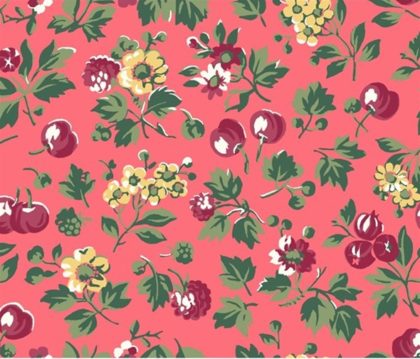 Liberty - The Orchard Garden - Pink - Wild Cherry